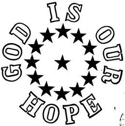 GOD IS OUR HOPE trademark