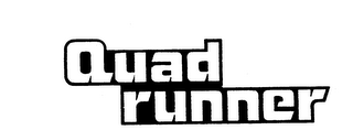 QUAD RUNNER trademark
