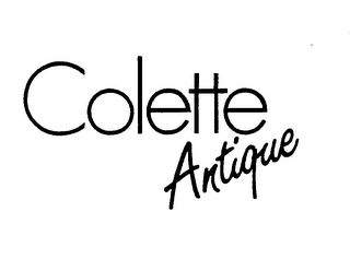COLETTE ANTIQUE trademark