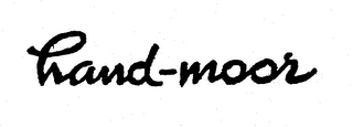 HAND-MOOR trademark
