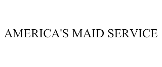 AMERICA'S MAID SERVICE trademark