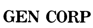GEN CORP trademark