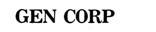 GEN CORP trademark