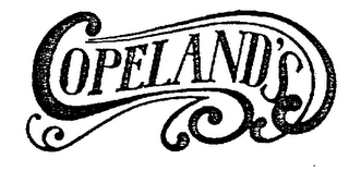 COPELAND'S trademark