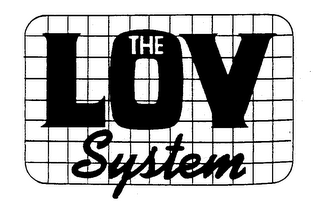 THE LOV SYSTEM trademark