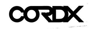 CORDX trademark