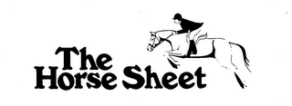 THE HORSE SHEET trademark