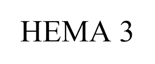 HEMA 3 trademark