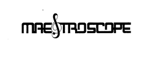 MAESTRO SCOPE trademark