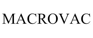 MACROVAC trademark