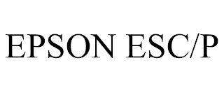 EPSON ESC/P trademark