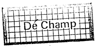 DE CHAMP