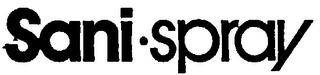 SANI-SPRAY trademark