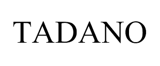 TADANO trademark