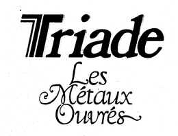 TRIADE LES METAUX OUVRES trademark