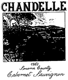 CHANDELLE 1983 SONOMA COUNTY CABERNET SAUVIGNON