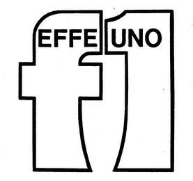 F1 EFFE UNO trademark