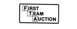 FIRST TEAM AUCTION trademark