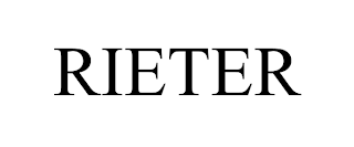 RIETER trademark