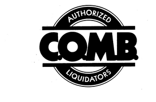 C.O.M.B. AUTHORIZED LIQUIDATORS