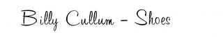 BILLY CULLUM - SHOES trademark