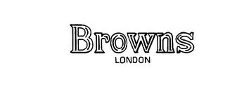 BROWNS LONDON