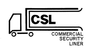CSL COMMERCIAL SECURITY LINER trademark