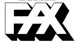 FAX trademark