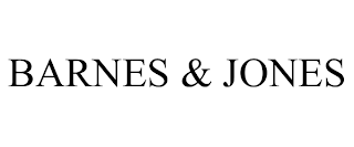 BARNES & JONES