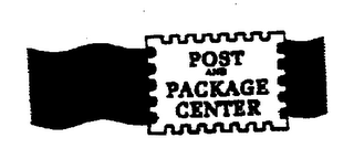 POST AND PACKAGE CENTER trademark