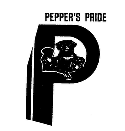 P PEPPER'S PRIDE "PEP"