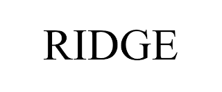 RIDGE trademark