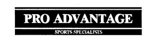 PRO ADVANTAGE SPORTS SPECIALISTS