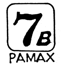 7B PAMAX trademark