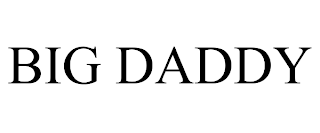 BIG DADDY trademark