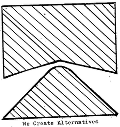 WE CREATE ALTERNATIVES