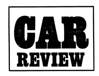 CAR REVIEW