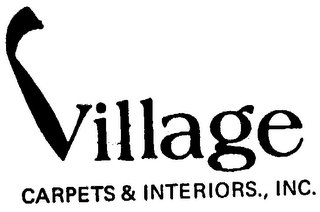 VILLAGE CARPETS & INTERIORS., INC. trademark