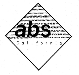 ABS CALIFORNIA trademark