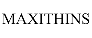 MAXITHINS trademark