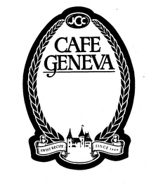 JCC CAFE GENEVA SWISS RECIPE SINCE 1849