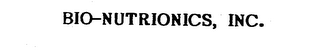 BIO-NUTRIONICS, INC.