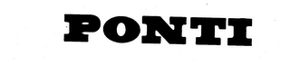 PONTI trademark