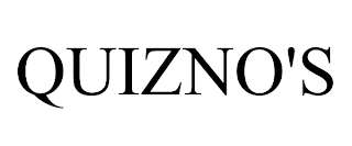 QUIZNO'S trademark