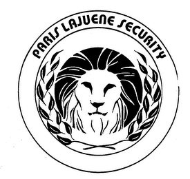 PARIS LAJUENE SECURITY trademark