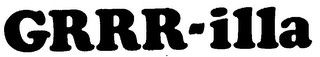 GRRR-ILLA trademark