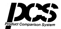 PCS PRODUCT COMPARISON SYSTEM trademark