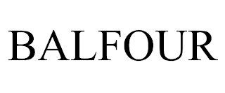 BALFOUR trademark