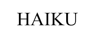 HAIKU trademark