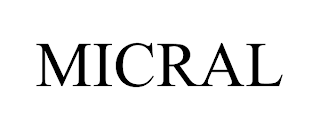 MICRAL trademark